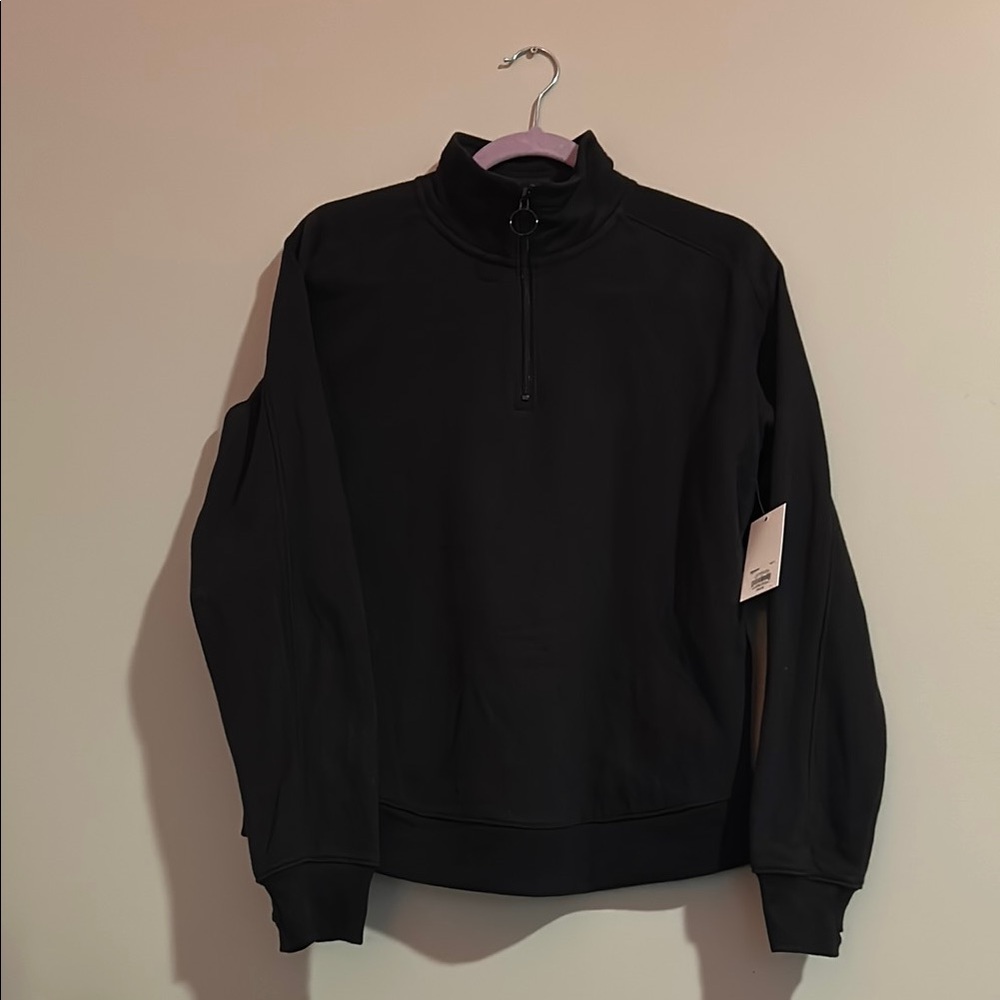 Fleece Black Sweater